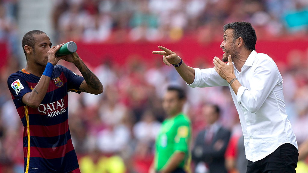 Neymar i Luis Enrique