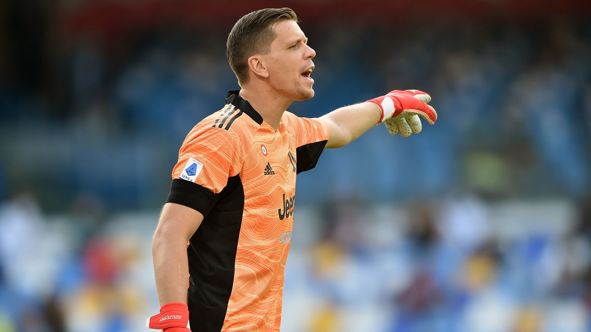 Wojciech Szczęsny w meczu z Napoli