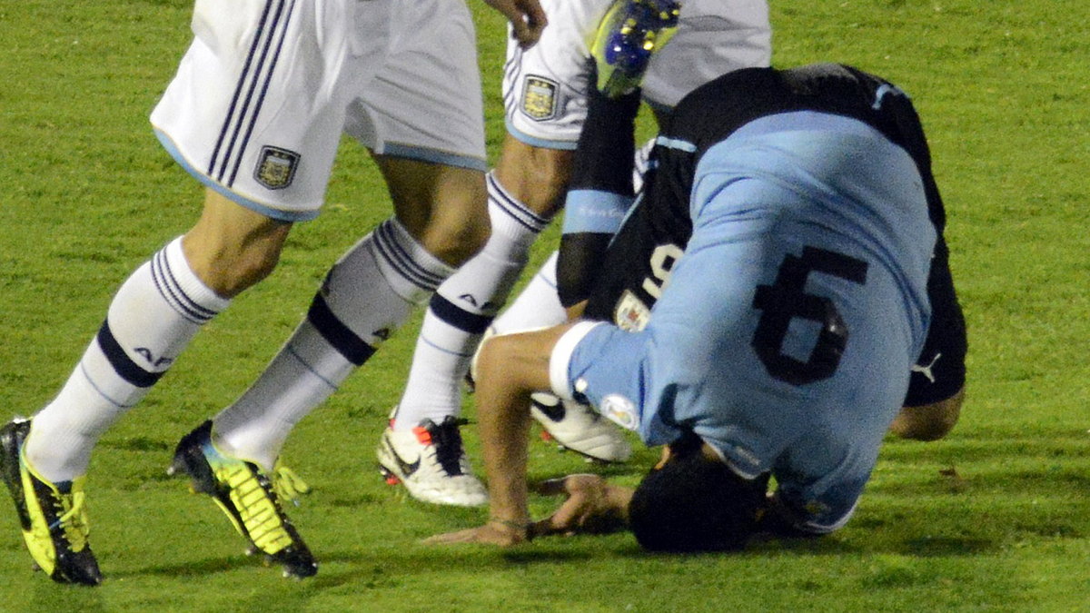  Luis Suarez,i Sebastian Dominguez,  Federico Fernandez 