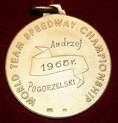 DMŚ Kempten 1965 - złoty medal zdobyty przez Andrzeja Pogorzelskiego