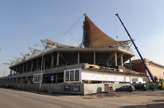 Budowa stadionu Legii