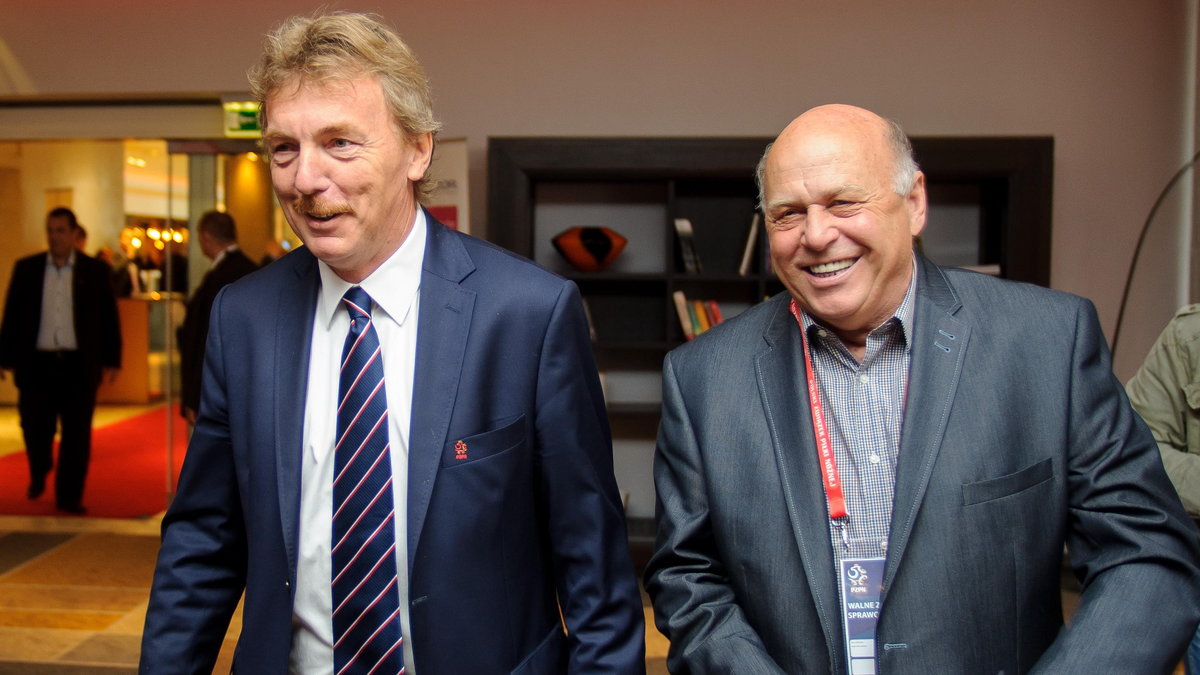 Zbigniew Boniek i Grzegorz Lato