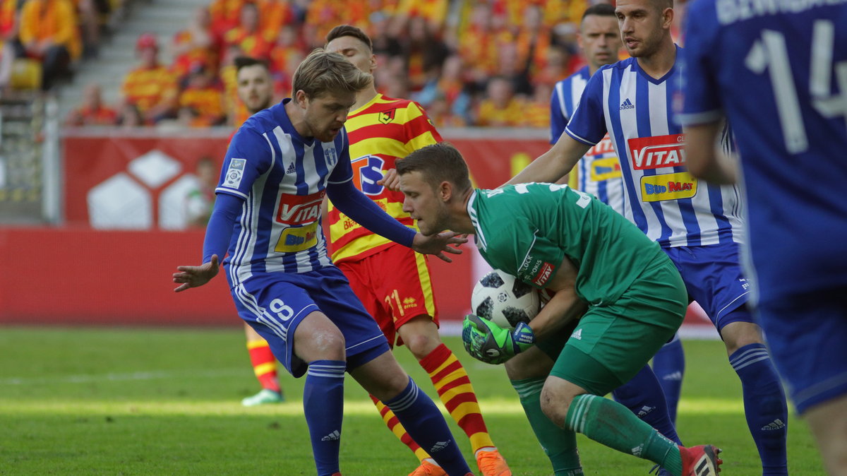 18520311 - PIŁKA NOŻNA EKSTRAKLASA JAGIELLONIA WISŁA PŁOCK ( Thomas Dahne )