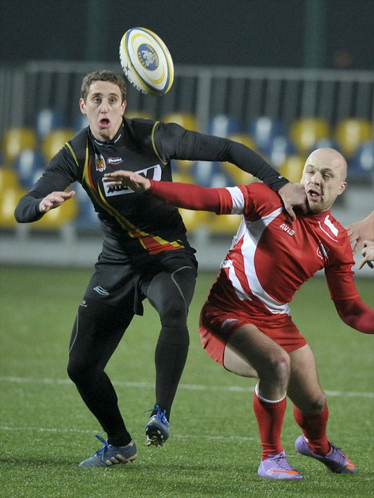 RUGBY PUCHAR EUROPY NARODÓW POLSKA BELGIA