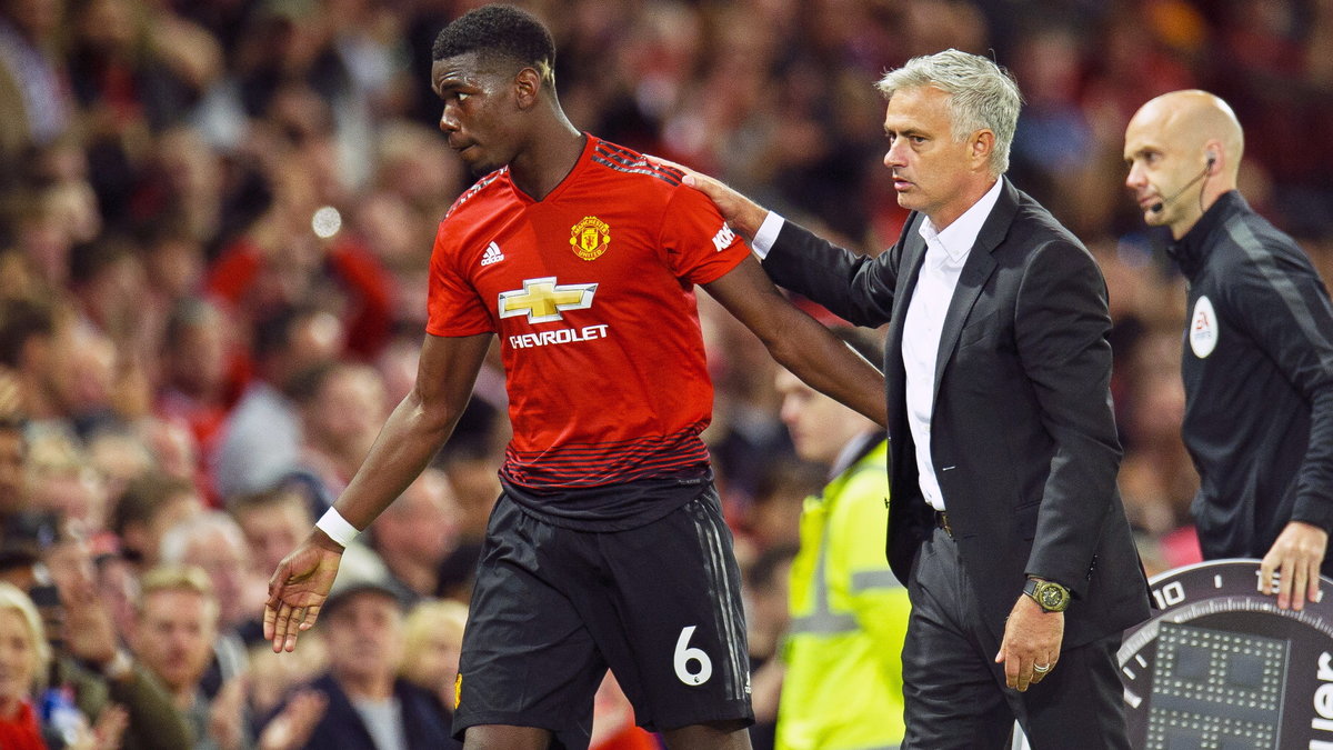 Paul Pogba i Jose Mourinho