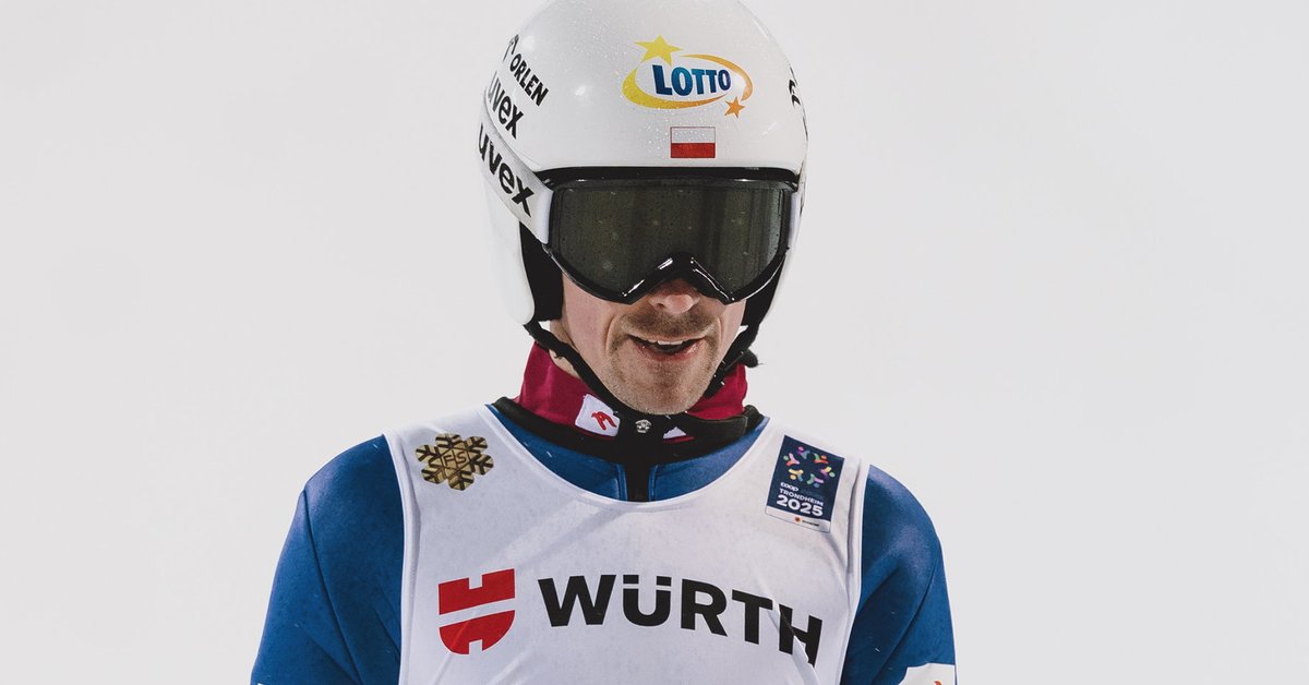 Piotr Żyła on the podium, madness in Lahti! Just after Thomas Thurnbichler's decision