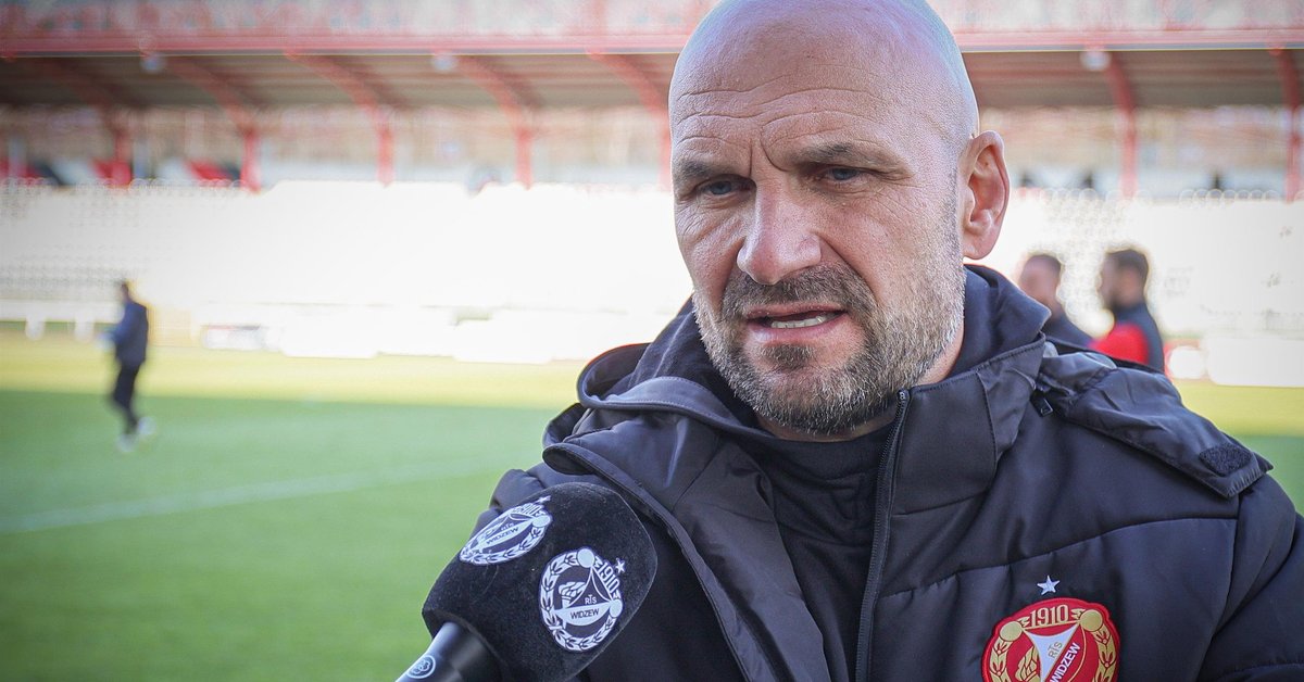 Trener Widzewa przemówił po dwóch porażkach w Ekstraklasie