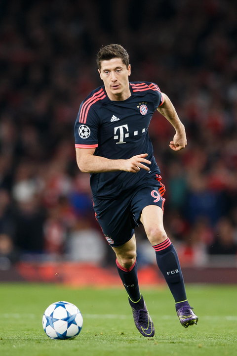 8. Robert Lewandowski 72A/32 gole (Bayern Monachium/reprezentacja Polski)