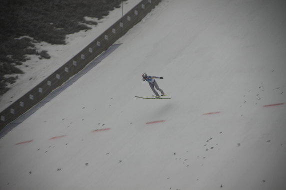 Trening Adama Małysza w Wiśle