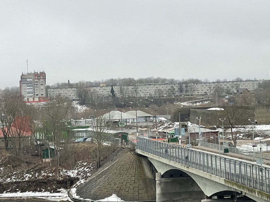 Most łączący Narwę z Iwangorodem
