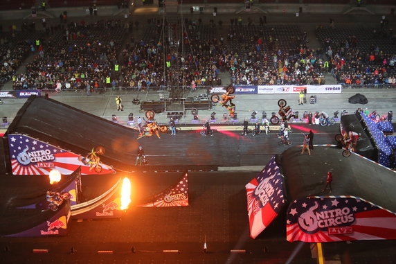 WARSZAWA POKAZY NITRO CIRCUS LIVE