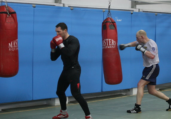 BOKS ALBERT SOSNOWSKI TRENING