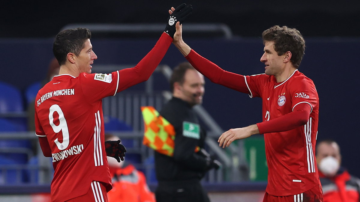 Robert Lewandowski i Thomas Mueller