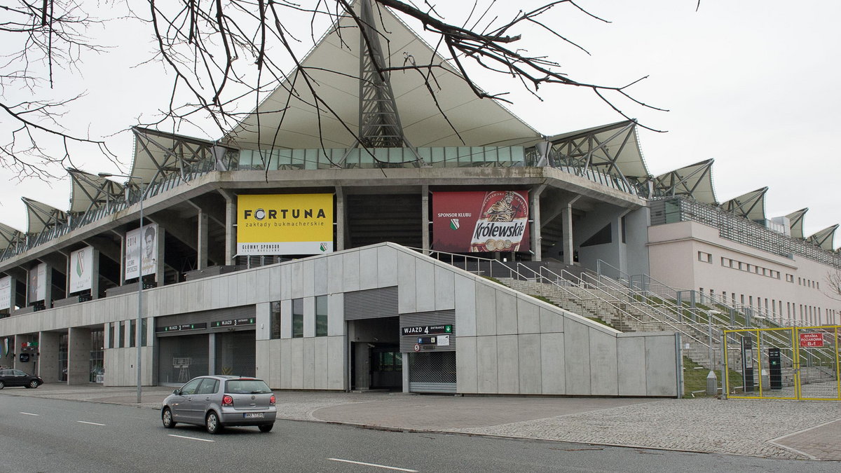 Legia Warszawa stadion przy ul. Łazienkowskiej 3