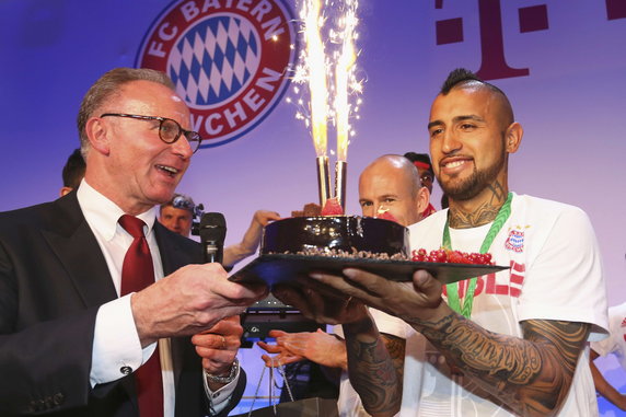 Bayern Munich v Borussia Dortmund - German Cup DFB Pokal Final celebrations