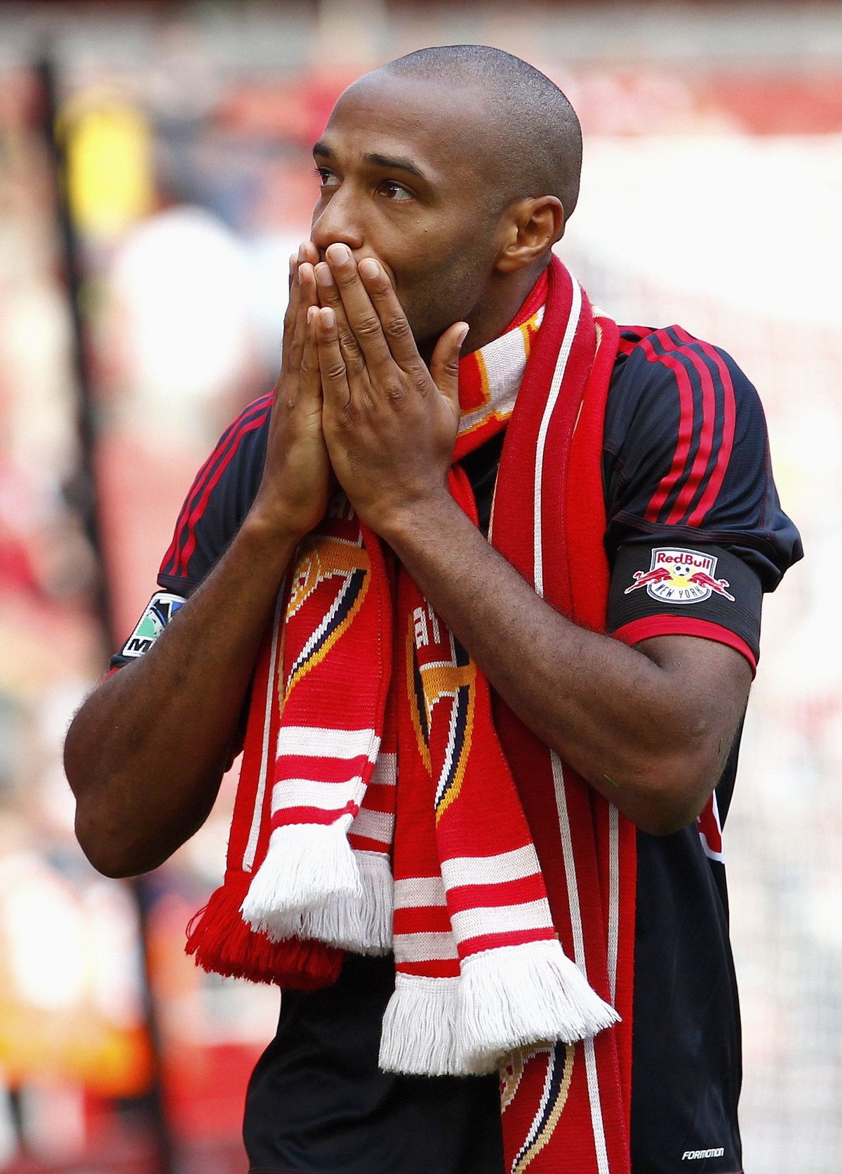 Thierry Henry podczas Emirates Cup