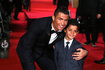 Cristiano Ronaldo Junior z tatą w 2015 roku
