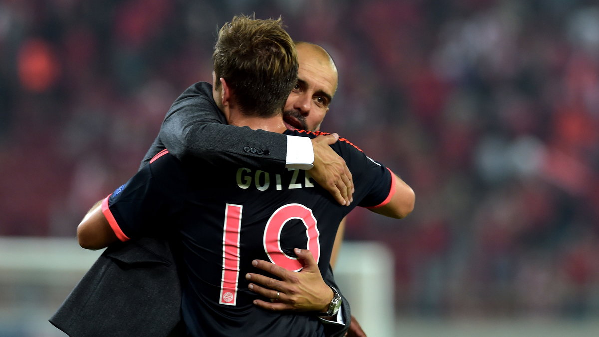 Josep Guardiola i Mario Goetze