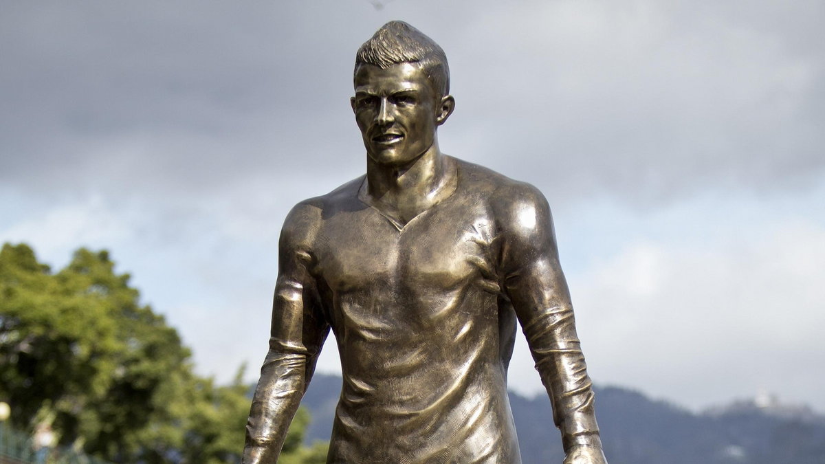 Cristiano Ronaldo odsłonił swój pomnik