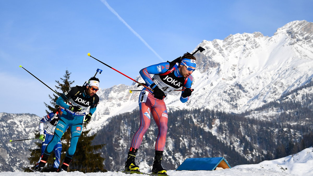 Martin Fourcade goni Antona Szypulina