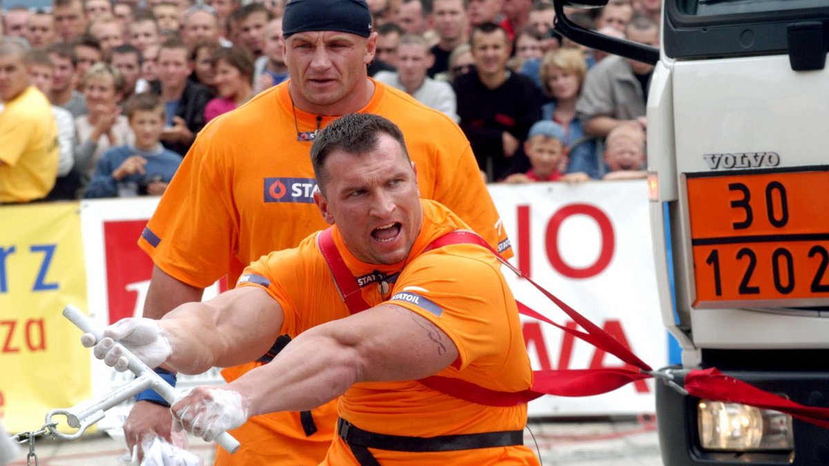 Jarosław Dymek i Mariusz Pudzianowski