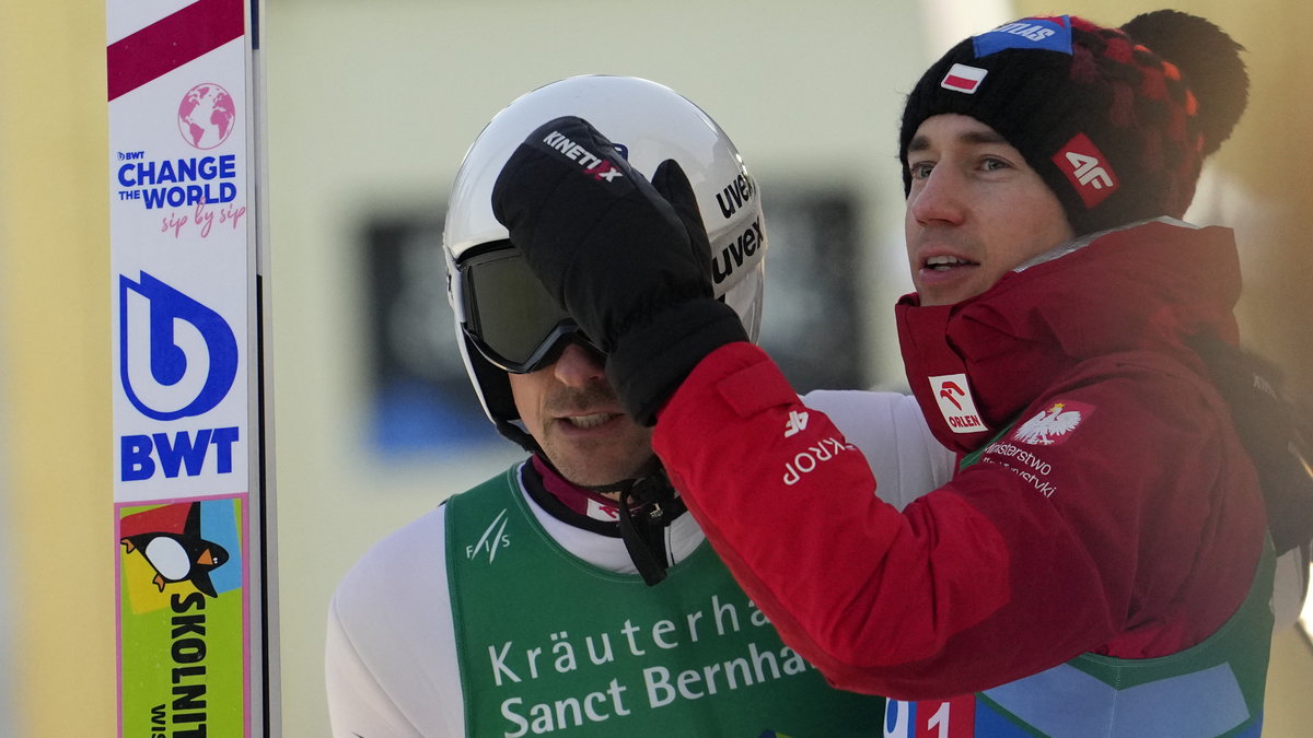 Piotr Żyła i Kamil Stoch