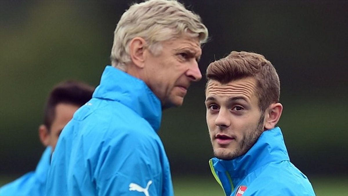 Arsene Wenger i Jack Wilshere