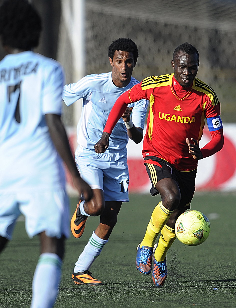 Partido Uganda y Eritrea 2013
