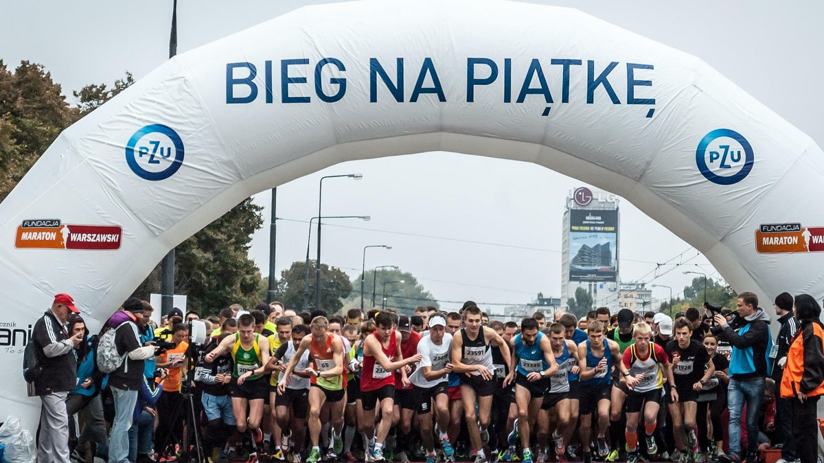 Dla tych co nie pobiegną w maratonie jest m.in. bieg na 5 km