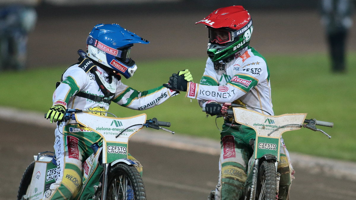 Kacper Woryna i Leon Madsen