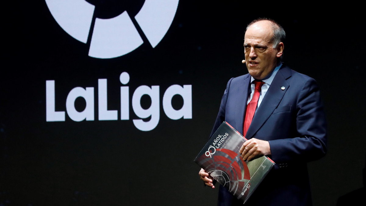 Javier Tebas, prezes LaLiga