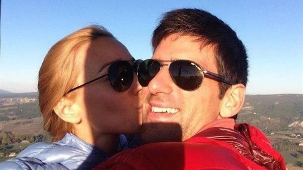 Novak Djoković i Jelena Ristić