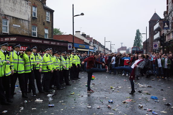 West Ham United pożegnał się ze stadionem Upton Park