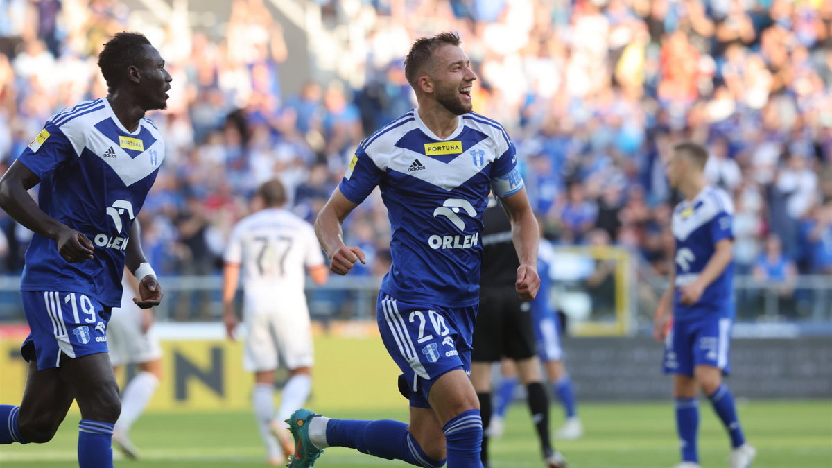 Pilka nozna. Fortuna I liga. Wisla Plock - Polonia Warszawa. 02.09.2023