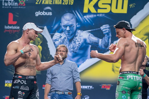 Ceremonia ważenia przed KSW 48