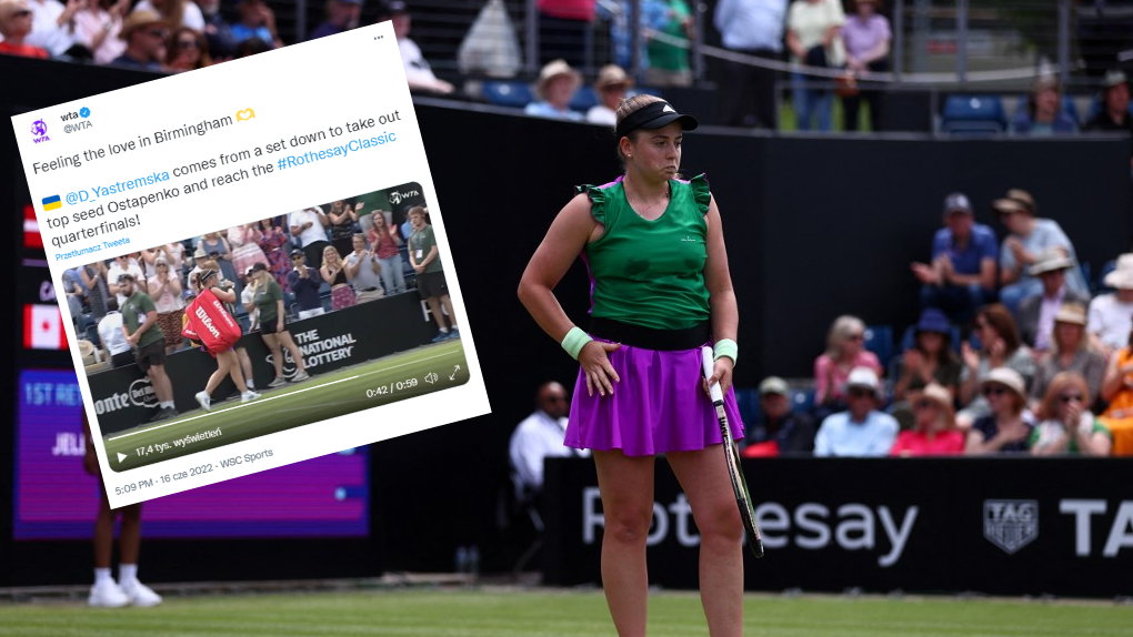 Jelena Ostapenko nie potrafi przegrywać