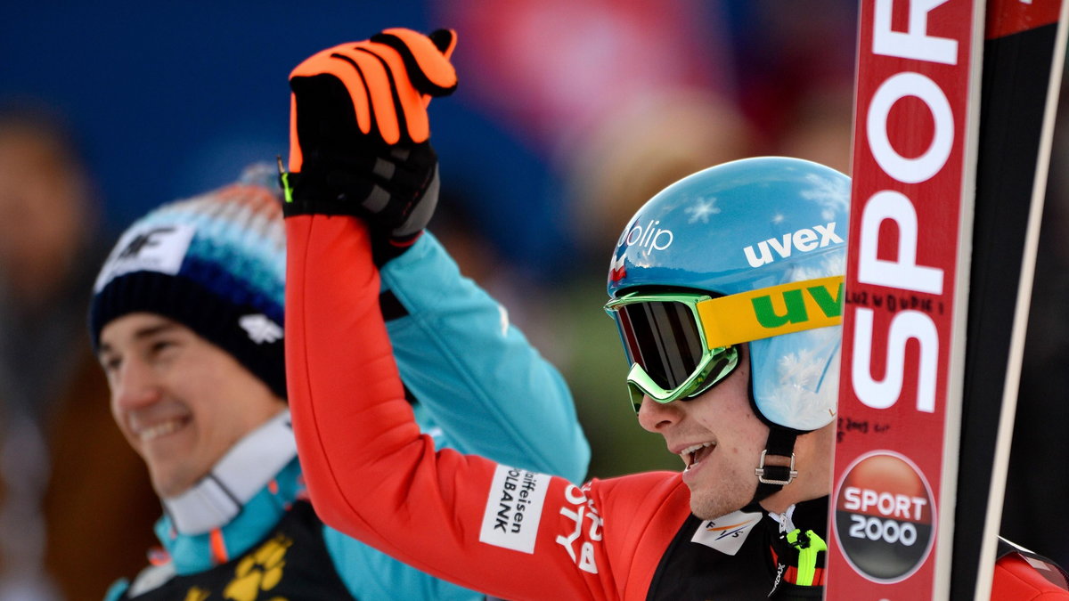 Kamil Stoch i Jan Ziobro