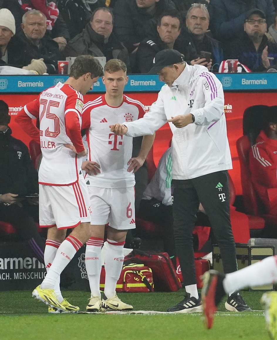 Thomas Mueller, Joshua Kimmich i Thomas Tuchel