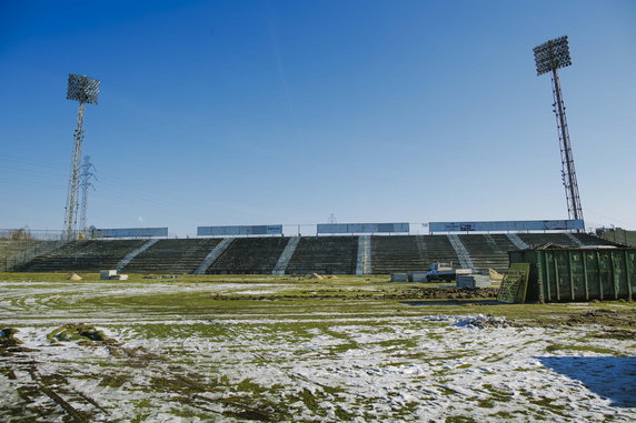 Rozbiórka stadionu Widzewa Łódź