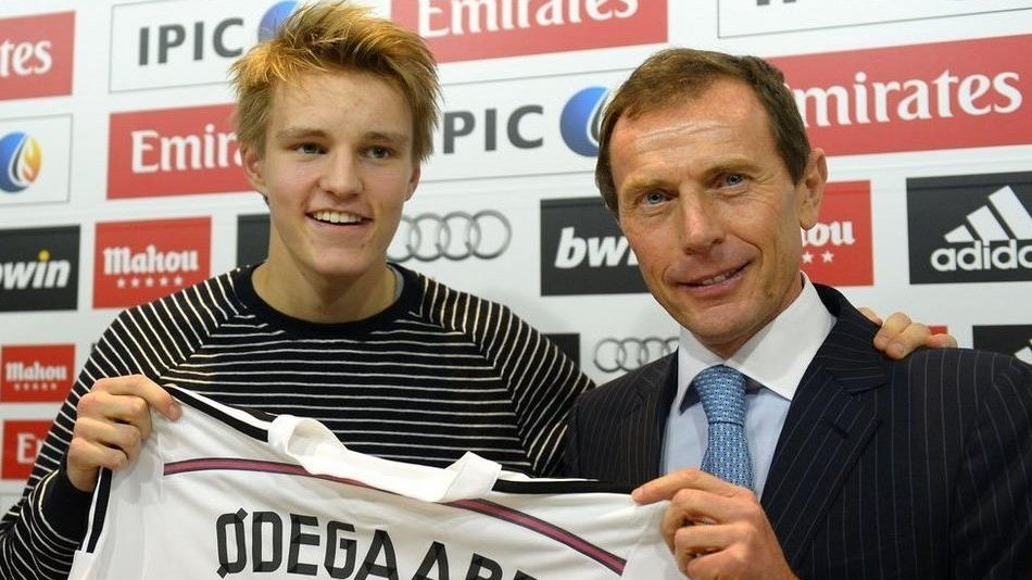 Martin Odegaard, Emilio Butragueno