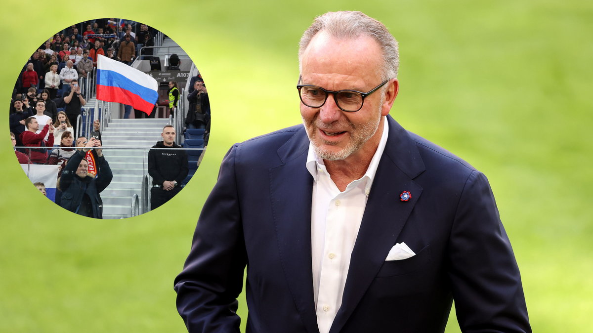 Karl-Heinz Rummenigge zagłosował za przywróceniem Rosjan