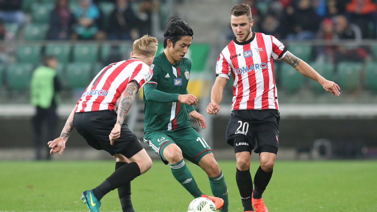 22.10.2016 SLASK WROCLAW - CRACOVIA KRAKOW LOTTO EKSTRAKLASA PILKA NOZNA