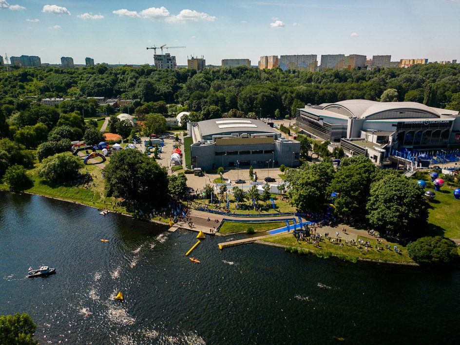 Enea Bydgoszcz Triathlon 2023 r. (Hala Łuczniczka).