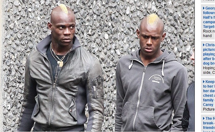 Balotelli z bratem