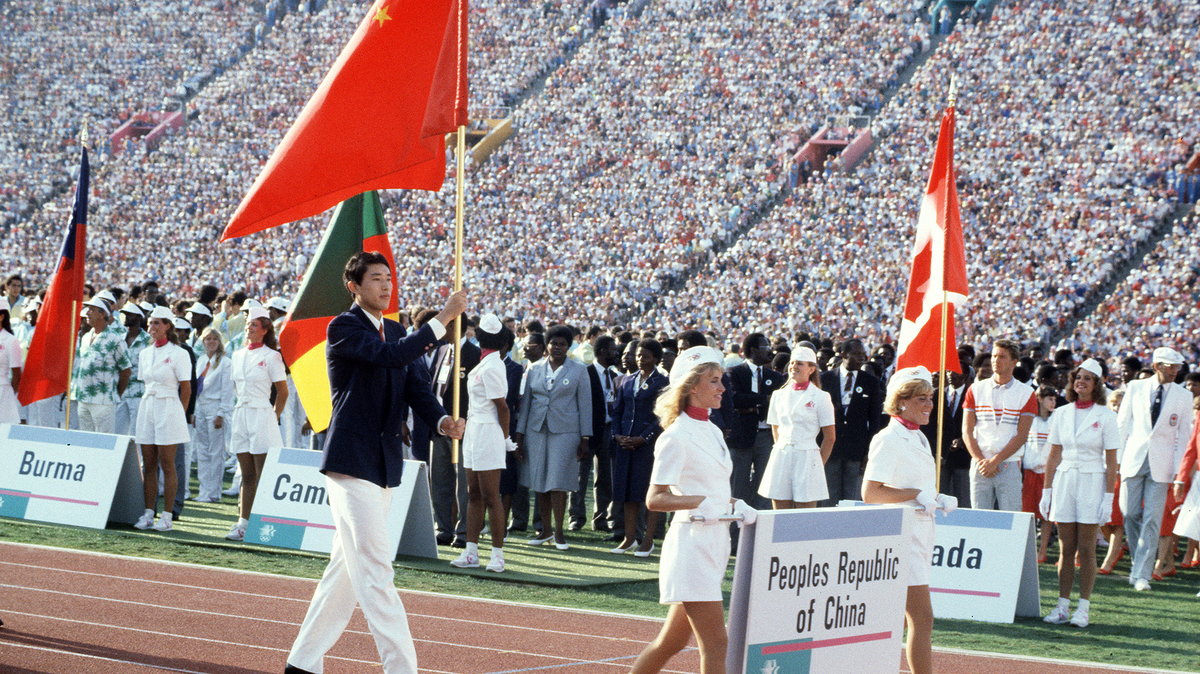 Ceremonia otwarcia igrzysk w 1984 roku