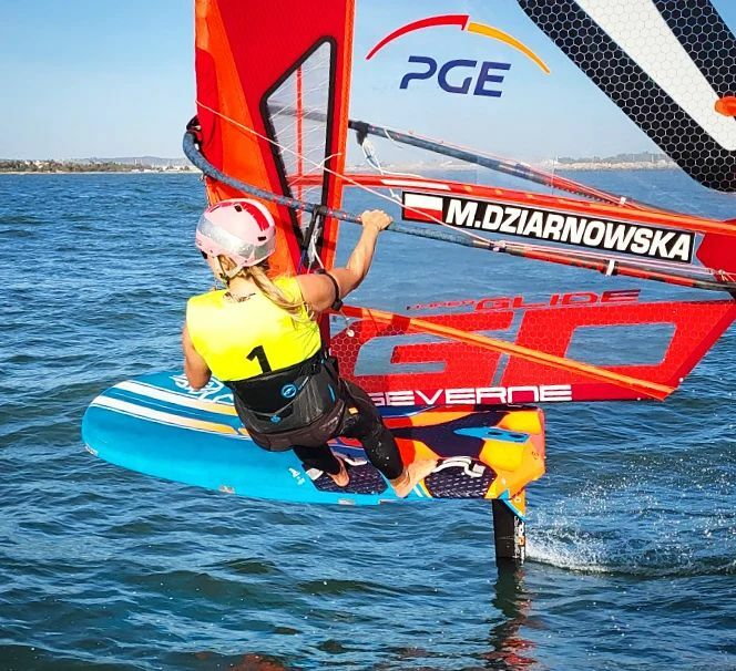 Maja Dziarnowska podczas zawodów w Kadyksie (03.2023)
