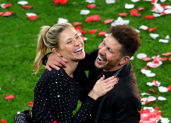 Diego Simeone i Carla Pereyra