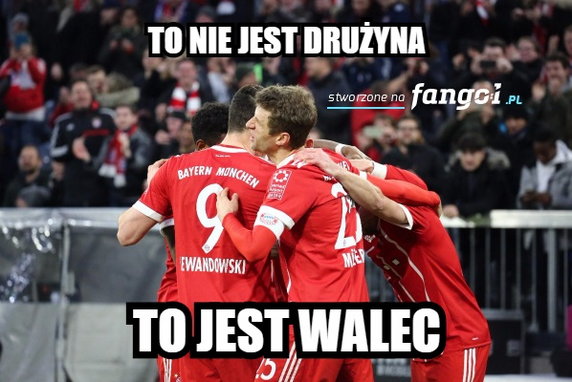 Bayern Monachium rozgromił Borussię Dortmund - memy fot. Internet