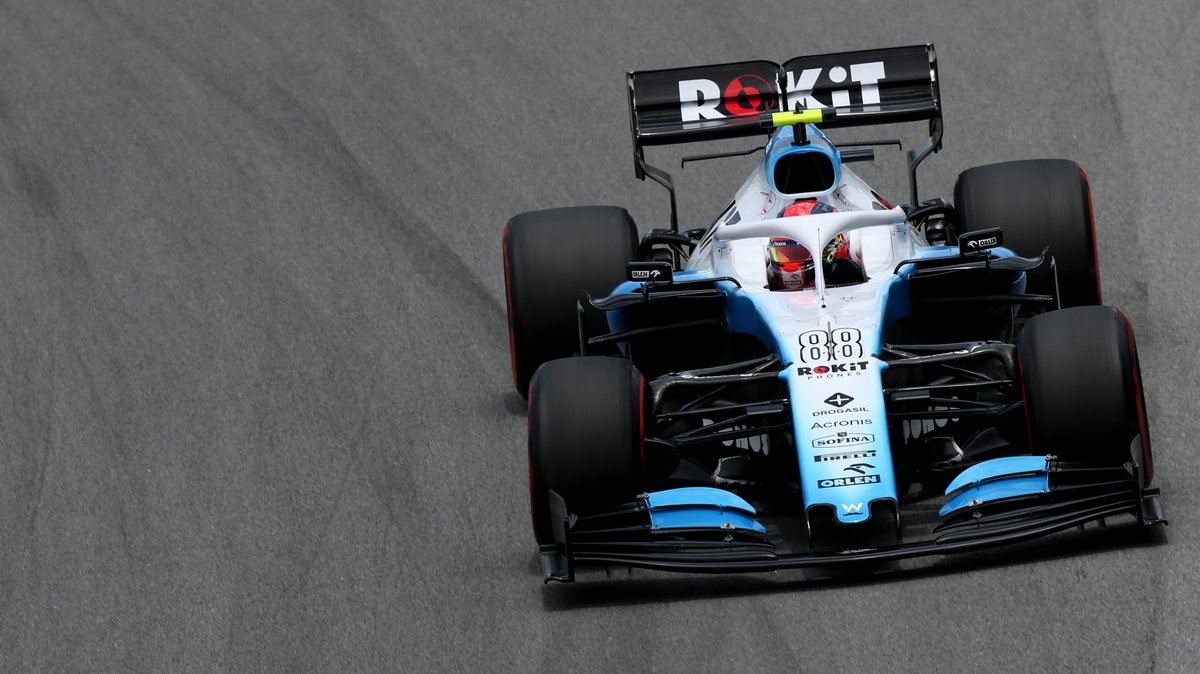 Robert Kubica podczas GP Brazylii