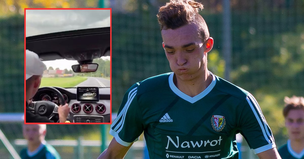 Polski piłkarz miał szaleć na drodze. Nagranie trafiło do sieci. Policja reaguje